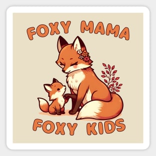 Parenting fox Magnet